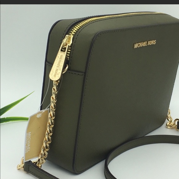 MICHAEL KORS LG EW CROSSBODY Bag Olive 35T8GTTC9L - Picture 3 of 7